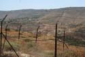 31 Israel, Golan Heights. Fencing from before the 67 War